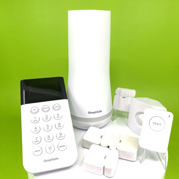 SimpliSafe 8 Piece Wireless Home Security | Alexa & Google Support - Picture 1 of 16